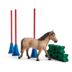 Schleich - 42483 - Farm World - Slalom pour poney