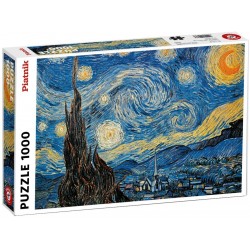 Piatnik - Puzzle - 1000 pièces - Nuit étoilée - Van Gogh