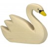 Holztiger - Figurine animal en bois - Cygne nageant