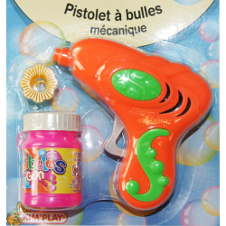 Kim Play - Pistolet mécanique à bulles de savon