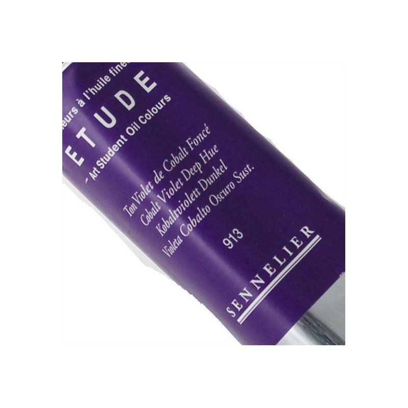 Sennelier - Huile étude - Ton violet de cobalt foncé - 34 ML