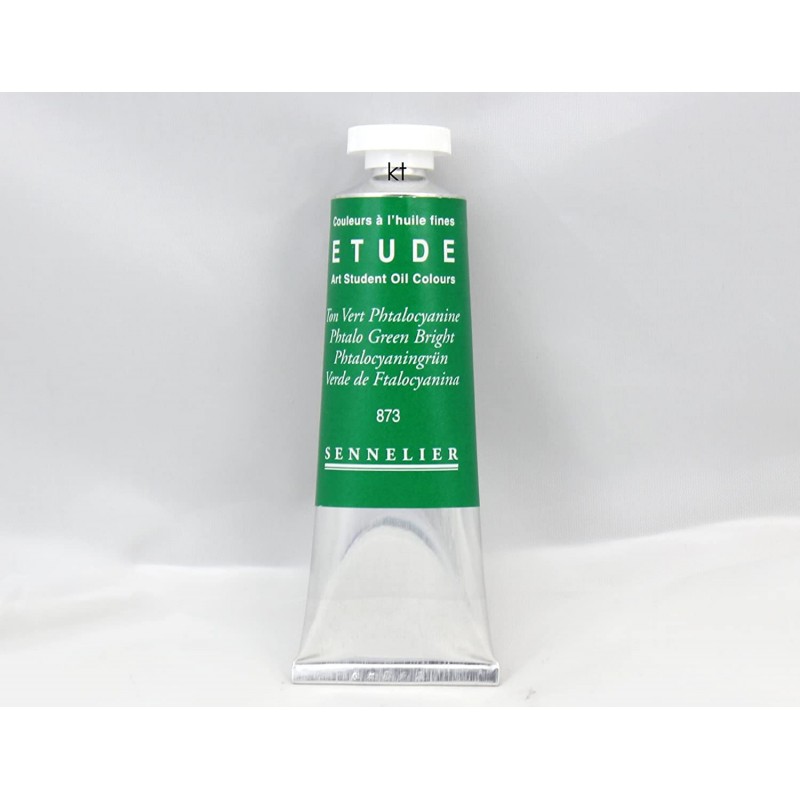 Sennelier - Huile étude  - Ton vert de Phtalocyanine - 34ml