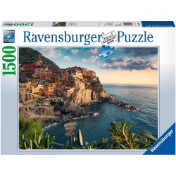 Ravensburger - Puzzle 1500 pièces - Vue sur les Cinque Terre