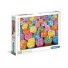 Clementoni - 35057 - High Quality Collection Puzzle - Cupcakes Colorés - 500 Pièces