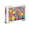 Clementoni - Puzzle 500 pièces - Cupcake colorés