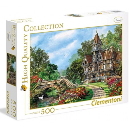 Clementoni - Puzzle 500 pièces - Vieux cottage