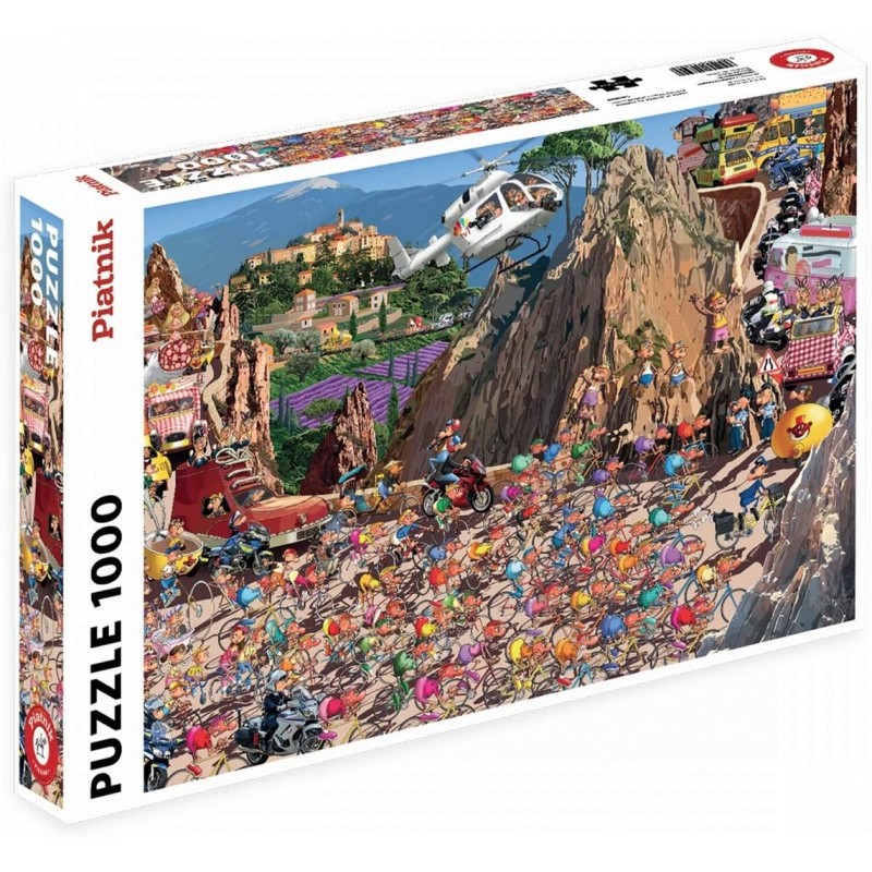 Piatnik - Puzzle - 1000 pièces - Tour de France - Ruyer