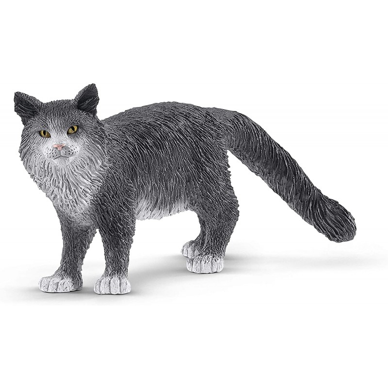 Schleich - 13893 - Farm World - Chat Maine Coon