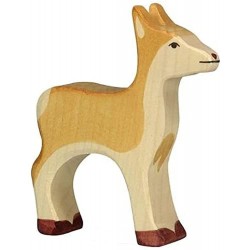 Holztiger - Figurine animal en bois - Biche