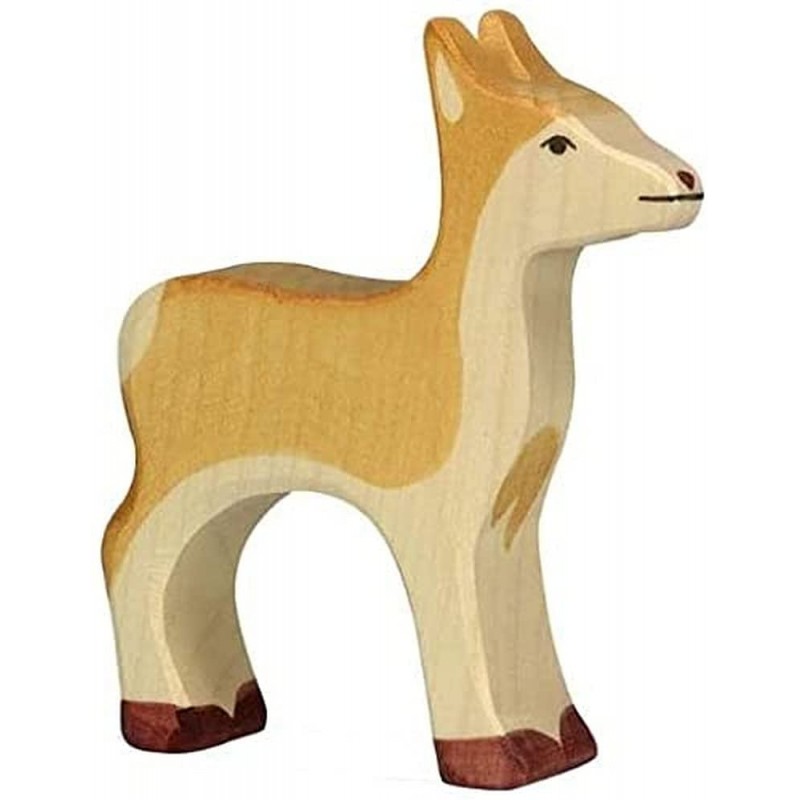 Holztiger - Figurine animal en bois - Biche