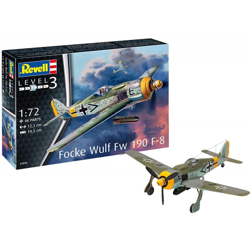 Revell - 3898 - Maquette Avion - Focke wulf fw190 F-8